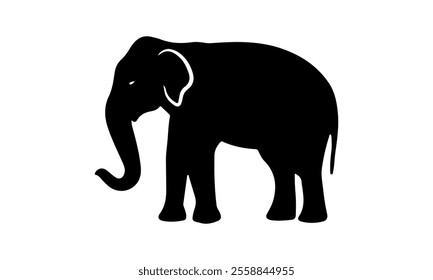 elephant, outline, head, abstract, art, cartoon, illustration, animal, cute, design, symbol, vector, africa, african, characters, children, cut out, doodle, graphic, horizontal, huge, indian, mammal, 