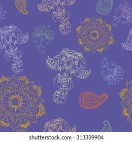 Elephant pattern