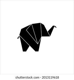 
Elephant Polygonal Illustration for Logo or Graphic Design Element. Vector Illustration