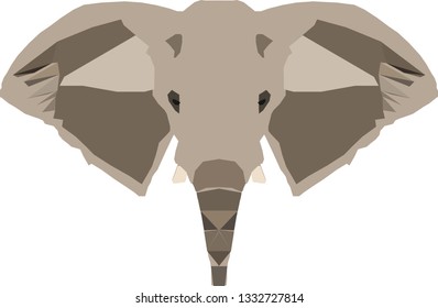 Elephant Polygonal ,Elephant vector ,Polygon Animal ,Polygonal ,Polygonal Vectors ,Zoo Vector ,Crystal Vector ,Elephants ,Gray Elephant ,Geometric ,Gemotric Elephant ,Polygonal Animal