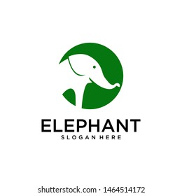 Elephant Sign Logo Design template