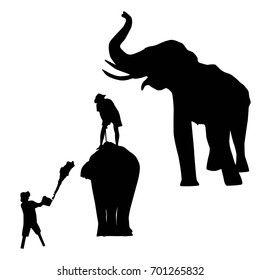 Elephant Silhouettes