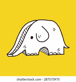 Elephant SLIDE doodle