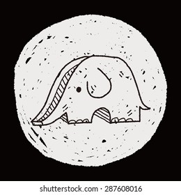 Elephant SLIDE doodle