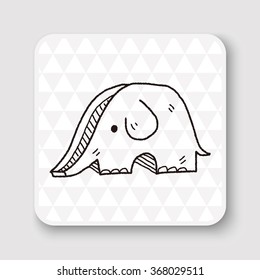 Elephant SLIDE doodle
