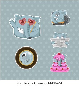 elephant sticker