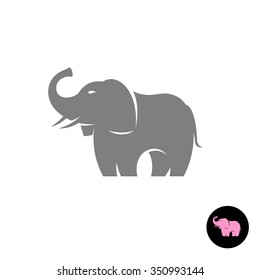 Elephant Line Logo Icon Designs Stock Vector (Royalty Free) 1164886387 ...