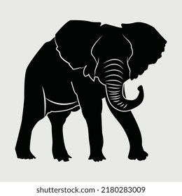 Elephant SVG  Printable Vector Design, svg