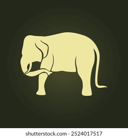 Elephant trendy artwork surprising abstract vector illustration colorful useful design.eps
