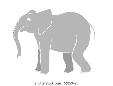 elephant - vector