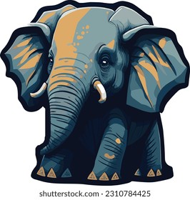 Elephant Vector Design for all your decorating needs