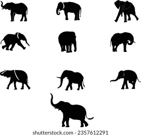 An elephant vector design is a scalable graphic of an elephant, crafted for flexibility in resizing without quality loss. Commonly used in logos and illustrations, it symbolizes strength and wisdom.