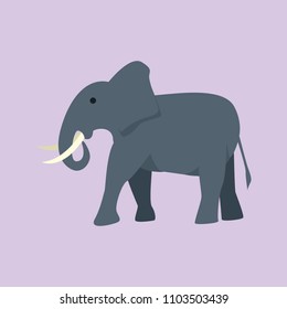 elephant vector graphic element design