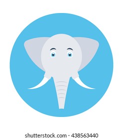 Elephant Vector Icon
