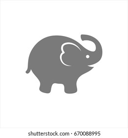 Elephant Logo Design Elephant Icon Template Stock Vector (royalty Free 