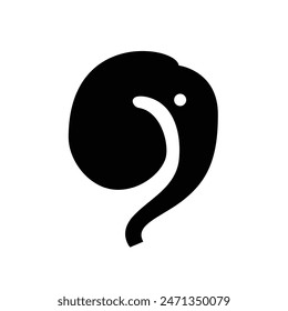 elephant vector icon illustration design template