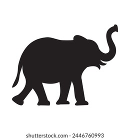 elephant vector icon. elephant sign flat trendy style vector illustration on white background..eps