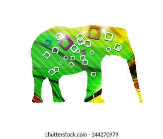 elephant vector illustration