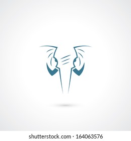 Elephant - vector illustration