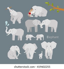 elephant vector illustration