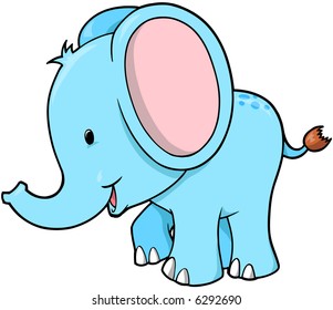 Elephant Vector Illustration