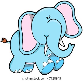 Elephant Vector Illustration