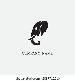 elephant vector illustration design icon logo
