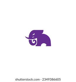 elephant vector illustration for an icon,symbol or logo. elephant template logo