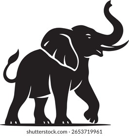 elephant vector illustration on transparent background