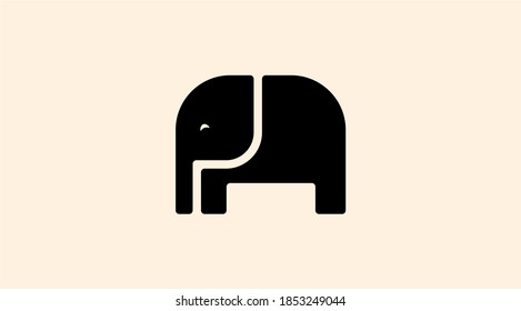 elephant vector logo. elephant vector icon