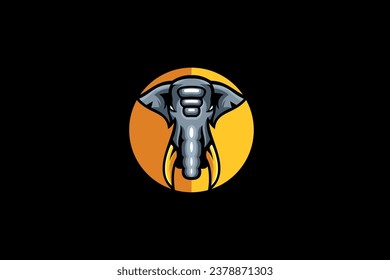 elephant vector template logo design