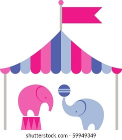 elephants in the circus