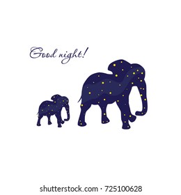 Elephants good night