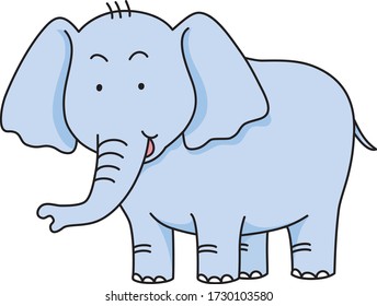 Elephants are the largest animals on earth.