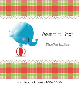 elephants with text