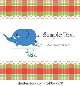 elephants with text