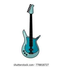 Eletric guitar isolated