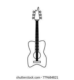 Eletric guitar isolated