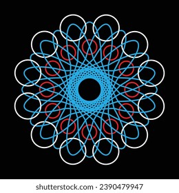 Elevate designs with our stunning radial vector assets. Featuring captivating circular patterns and modern geometric elements, these vectors add a touch of sophistication to any project.