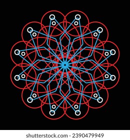 Elevate designs with our stunning radial vector assets. Featuring captivating circular patterns and modern geometric elements, these vectors add a touch of sophistication to any project.