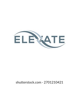 Elevar design de logotipo, modelo de ícone de vetor de consultoria de negócios