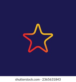 Elevate User Experience with Star and Favorite Icon: Ideal for UI, Web, and App Design - Enhance Engagement and Bookmarking with Positive Symbols