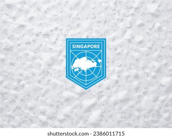 Elevate your brand with a distinctive touch. Polar-style Korea map logo. Make your identity stand out!