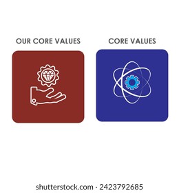 Elevate your brand identity with precision: Our vector designs convey your vision, mission, objectives, and values vibrantly, enhancing marketing collateral with clarity and impact