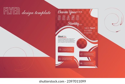 "eleve tu identidad de marca con este tipo de diseño de volante moderno y llamativo"!