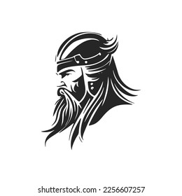 Elevate your brand with a minimal viking logo.