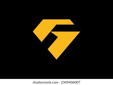 Verleihen Sie Ihre Marke mit unserem einfachen, aber kühnen Logo und markieren Sie den Buchstaben G in einer markanten Diamantform