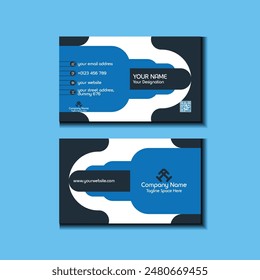 Eleve su marca con nuestra elegante y moderna Plantilla de tarjetas de visita. Perfecto para profesionales de todas las industrias