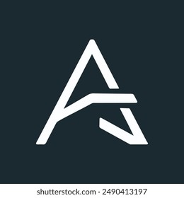Elevate your brand with our sleek, modern Vector Creative Letter A Logo. Perfect for innovative businesses and stylish designs.
