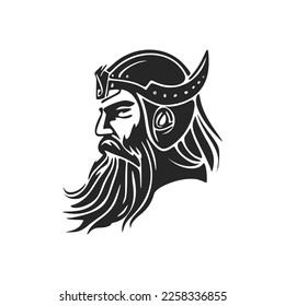 Elevate your brand with a stylish viking logo.